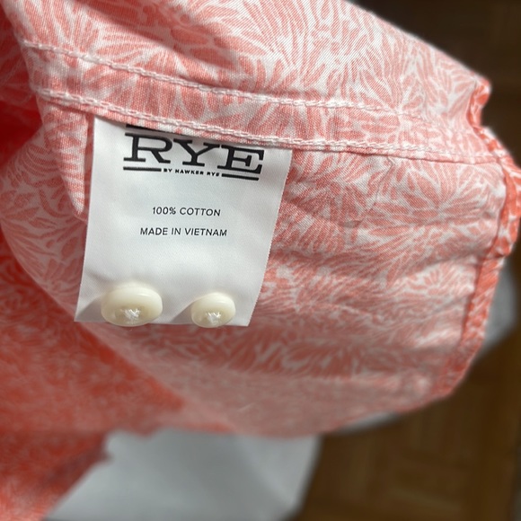 Rye by Hawker Rye Short Sleeve Button Down Shirt | BNWT | Large - Picture 3 of 5